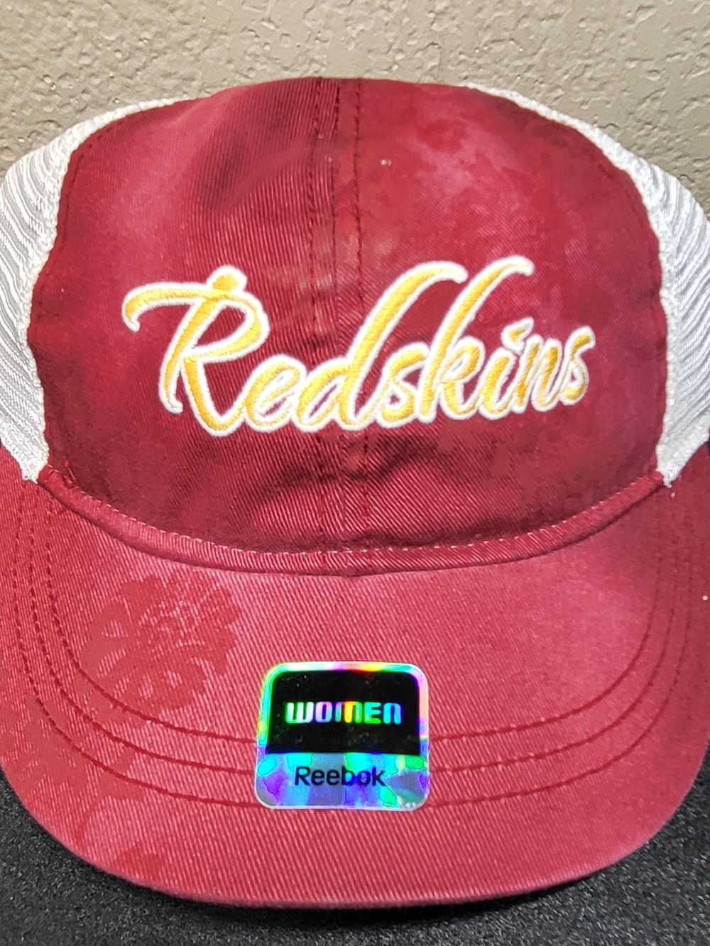 *NEW* Reebok NFL Washington Redskins Women's Hat Red Flower Snapback